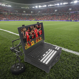 Pro YouTube Live Video Mixer Switcher Encoder Broadcast Streaming Geräte ausrüstung Radio & TV Broadcasting Machine - Product Image 6