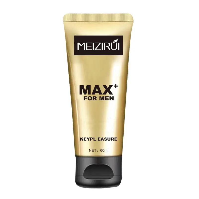 Creme de ampliação do pênis com ervas meizirui max + 60ml, óleo de massagem sexual para homens, produto semelhante ao titan largo