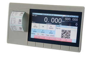 Kunststoff-LCD-LED-Anzeige Wiege anzeige mit Drucker ticket etikett OEM Custom ized Support - Product Image 3