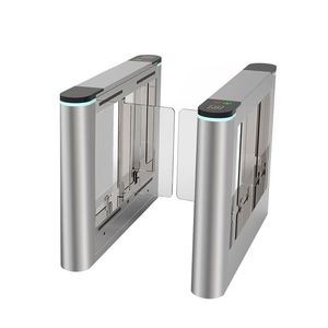 Il portone della barriera dell'oscillazione del tornello di buona qualità collega il sistema di controllo di accesso del lettore di schede di codice QR - Product Image 4