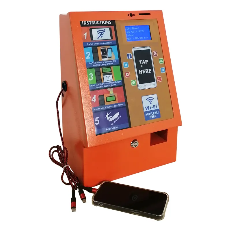 Tap Coin WiFi Vending Machine Looking for Exclusive Distributor