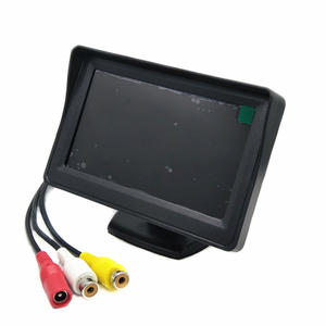 Monitor de coche Pantalla de 4,3 pulgadas o 5 pulgadas para cámara de visión trasera inversa TFT LCD PAL NTSC pantalla HD Digital Color Monitor de respaldo - Product Image 4