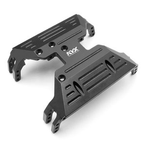 Capra 1.9 UTB için KYX CNC alüminyum şasi ve şanzıman tabanı-Metal RC yükseltme parçaları, eksenel SCX10 için Off-Road paletli çerçeve - Product Image 1