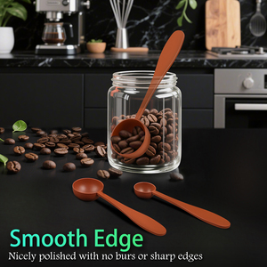 2.5ml 5ml 15ml Cà Phê Đo muỗng thép không gỉ cá nhân muỗng cà phê Matcha Trà kim loại đường Đo muỗng với Hộp quà tặng - Product Image 2