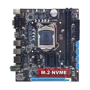 Las mejores ventas H110 Socket LGA 1151 I7 I5 I3 M.2 RJ45 Dual DDR4 computadora de escritorio placa base para juegos para el hogar - Product Image 1