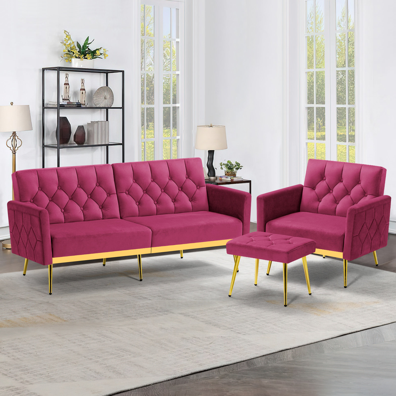 Fuchsia Velvet
