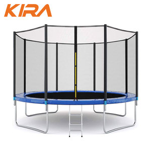 Kommerzielle 16ft große Outdoor-Sprung matte Kinder Trampolin mit Leiter für Kinder und Erwachsene für den Großhandel