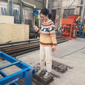 QMY4-40 diesel Engine <strong>Building</strong> <strong>Block</strong> Cement <strong>Interlocking</strong> Brick Making <strong>Machine</strong> - Product Image 2