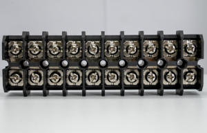 SCED Customized 10-Pole <strong>Terminal</strong> <strong>Block</strong> Connector Hot Sale 14.50mm Rail <strong>Block</strong> with CE CUL PA66 Certifications - Product Image 2