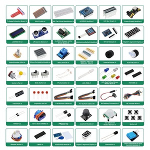 LAFVIN Super Starter Kit für Raspberry Pi 4 / 4B / 3B / 3B Python C Java Scratch mit Tutorial Beginner Kit für Raspberry Pi 5
