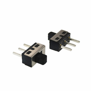 Rosso nero blu ad angolo retto del PWB terminale self lock no serratura a scatto push button switch - Product Image 6