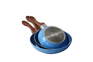 Durable Granite Coated All Aluminum Non-Stick Kitchenware <strong>Set</strong> Classic Design for Home Cooking and Camping - Product Image 2