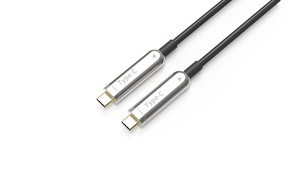 Alta Qualidade 8K 60HZ Cabo De Fibra Óptica PVC LOGOTIPO Personalizado Tipo C Masculino Tipo C Masculino Transferência de Imagem Cabo para Microfone Monitor