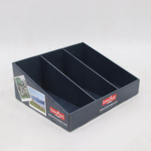 Caja de exhibición de cartón con divisor Estante de exhibición de papel personalizado Unidad de estante Mostrador Soporte de exhibición de papel - Product Image 5
