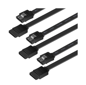 สายเชื่อมต่อฮาร์ดดิสก์3.0 SATA 6 Gbps สายเคเบิลถ่ายโอนข้อมูลแบบอนุกรม ATA III สำหรับ SSD HDD DVD - Product Image 1