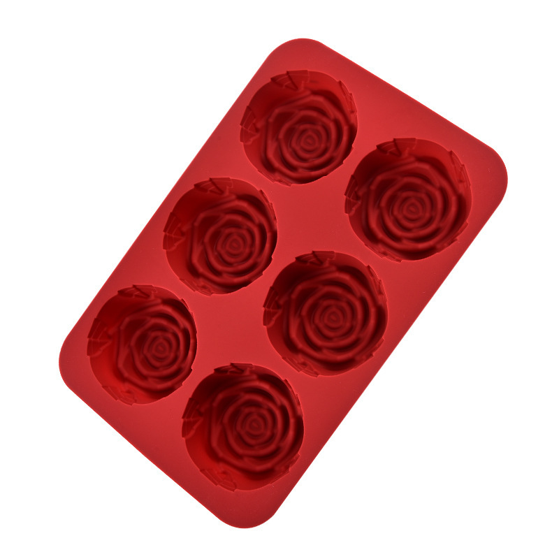 Stampo rosa torta rosso