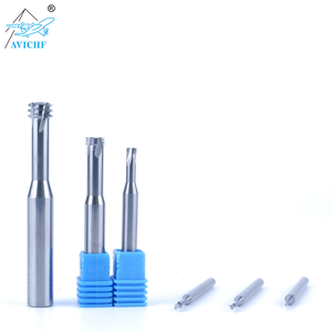 AVICHF Customizable CNC Milling Tool Carbide Thread End Mill Tri-Form <strong>Cutter</strong> with Nano Coating Support for ODM &amp; OEM - Product Image 3