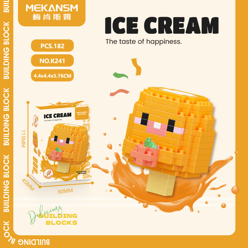 K241 Grand seau à glace 182 pièces