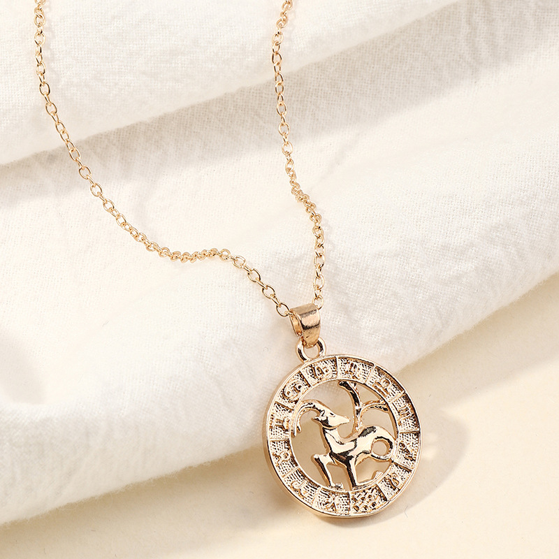 Gold capricorn