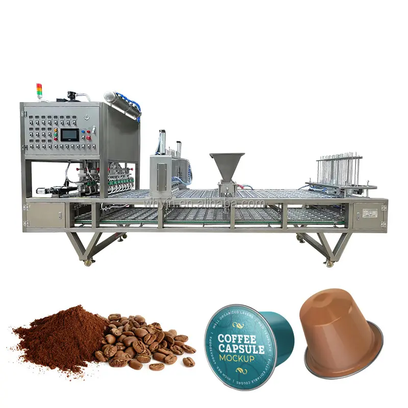 LG-GF302 Offre Spéciale Remplissage de haute qualité entièrement automatique Formant le scellage à chaud Machine de remplissage de capsules de café