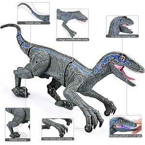 SM170 Remote Control Dinosaur Walking and <strong>Roaring</strong> Realistic Dinosaur <strong>Toys</strong> with Glowing Eyes Swing Body Walking Movement for Kids - Product Image 4