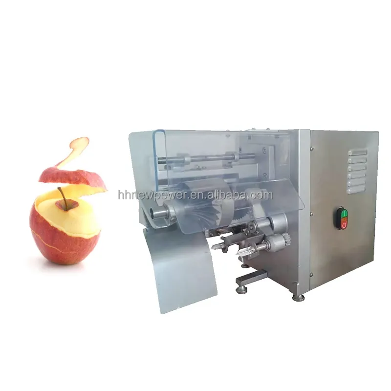 Descascador de maçã em aço inoxidável 8 a 10 unidades/min, máquina automática de descascar maçãs, descascar núcleos, remover o núcleo, preço à venda
