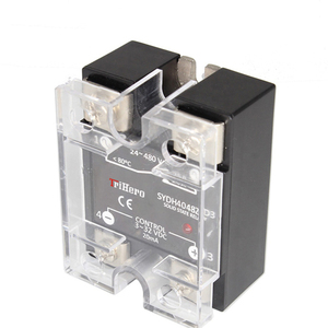 Relè a stato solido in miniatura 40A/50A/60A/75A DC/AC con controllo a corrente continua monofase e uscita Epossido protetto da epossido - Product Image 1