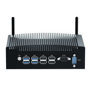 <strong>Excellent</strong> Choice 10th In-tel Core I3 I5 I7 Fanless Industrial Mini PC Dual <strong>LAN</strong> 4K HD Dual Display Factory Desktop Mini Computer