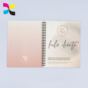 Customized A5 Personalized Spiral <strong>Notebook</strong> <strong>round</strong> <strong>Corner</strong> 100-Page Note Pad <strong>with</strong> Custom Journal Printing Paper Cover - Product Image 1