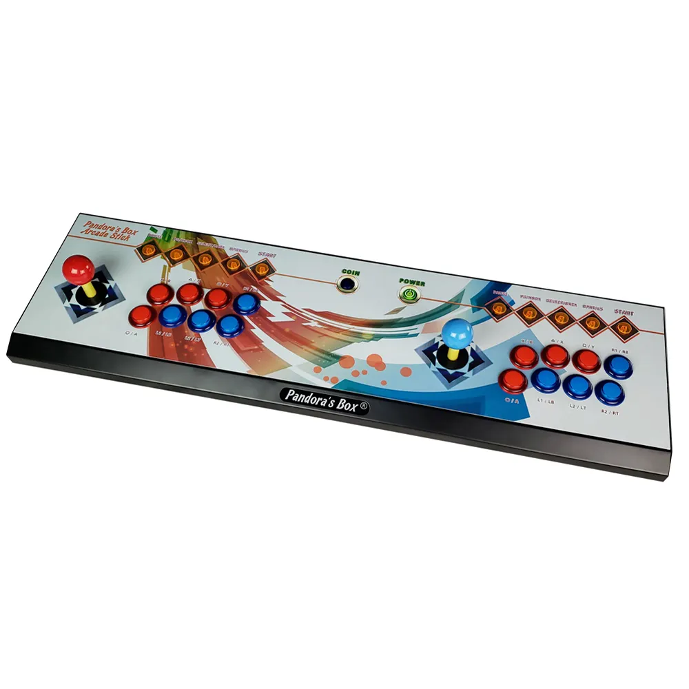 Controlador de juego de doble balancín, juego arcade con tablero multi juego DC, 5000 juegos en 1, último diseño