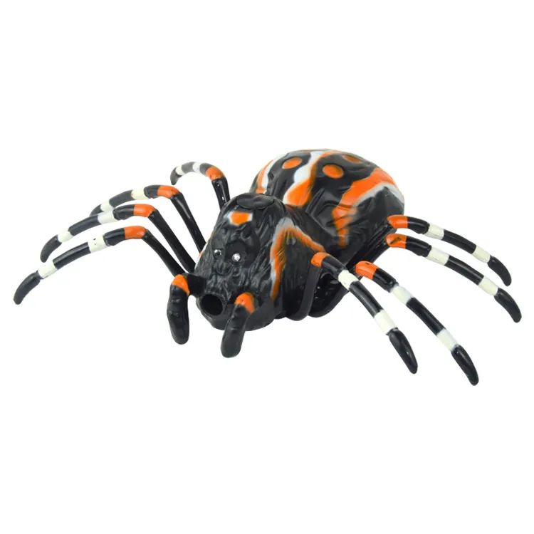 Jouet plastique grande taille, décoration pour halloween, araignée, effrayant, pour faire la fête