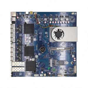 Intel 8 electrical 2 ottica multi-rete porta madre 3855U soft routing firewall controllo flusso di controllo - Product Image 4