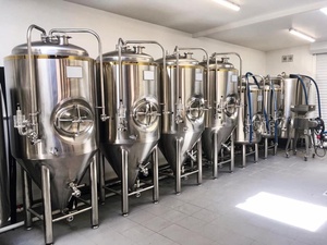 発酵装置600Lビール発酵槽、ビール醸造システム用冷却ジャケット付き - Product Image 6