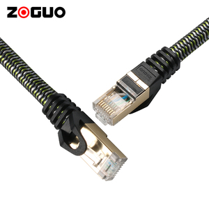 Yeni tasarım profesyonel kedi 8 LAN kablosu 0.5M 50M Ethernet ağ kablosu ile PVC ceket 1M bakır iletişim kablosu - Product Image 2