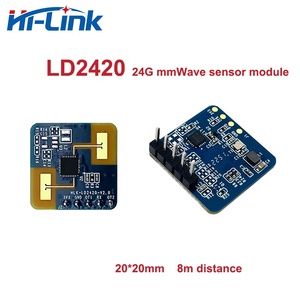 Hi-Link HLK-LD2410 HLK-LD2410B HLK-LD2410C HLK-LD2450 24GHzヒューマンプレゼンスステータスセンサーレーダーモジュールはGPIOおよびUART出力をサポートします - Product Image 3