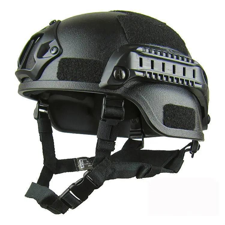 Custom Black Military Combat Vision Tactical Army Tactical Helmet Ballistic Helmet Tactical