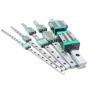 Enrutador CNC para impresora 3D, 5mm, 7mm, 9mm, 12mm, 15mm, mini guías lineales cuadradas y rodamientos deslizantes de bloque, MGN5, MGN7, MGN9, MGN12, MGN15