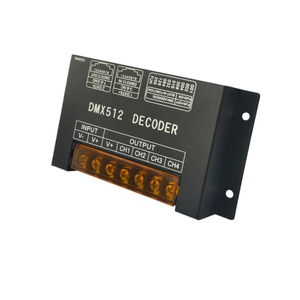DC12-24V 4CH RGBW DMX512 Контроллер декодера для RGB/RGBW светодиодные полосы