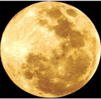 Lampada di proiezione lunare
