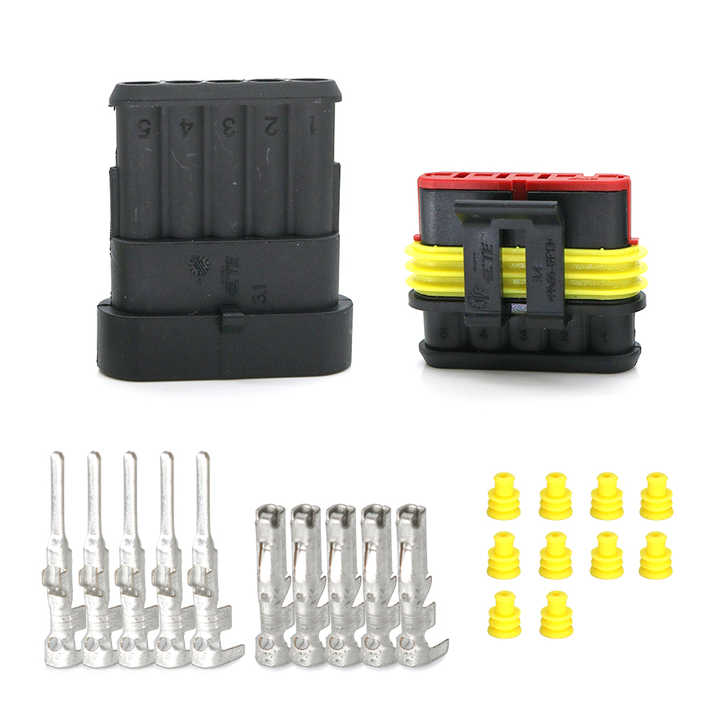 CHENF Suitable Motor Controller 1P/2P/3P/4P/5P/6P AMP 1.5mm Series Automotive Waterproof Male/female Electronic Connector