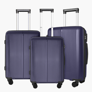 Factory Customize Travel <strong>100</strong>% Polypropylene PP Luggage Set Carry on Hand <strong>Trolley</strong> Suitcase Hard Spinner Wheel - Product Image 4