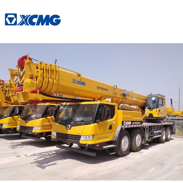 XCMG gru da costruzione Mobile usata ufficiale QY50KA cina 50 Ton gru per camion usate in vendita