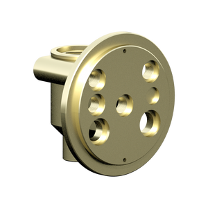 Prototyp eines CNC-Maschinen teils Modell aus Messing Kupfer verarbeitung aus Shenzhen 3D-Modell Metall Stahl Aluminium Edelstahl - Product Image 6