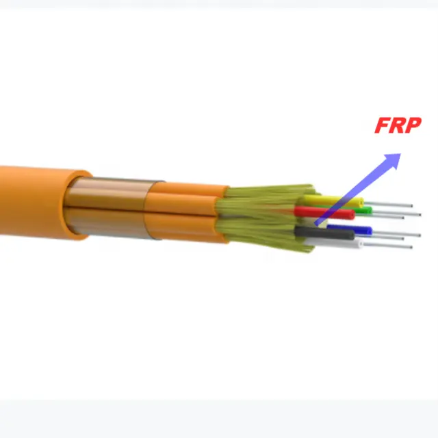 1.6mm-4.0mm qfrp zentrale festigkeit mitglied fiber optic kabel flache frp