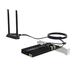 Intel AX210 Dual Band 2.4G/5G/6G 3000Mbps WiFi 6E 802.11AX PCIe <strong>PCI</strong> Express Card BT 5.2 Desktop Wireless Network Internal for - Product Image 1