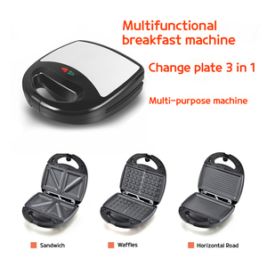 6 in 1電気ノンスティック取り外し可能グリルグリル<span class=keywords><strong>2</strong></span>スライススナックミニワッフルメーカープロのサンドイッチパニーニメーカー