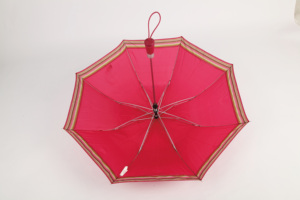 七彩手动开2折伞厂家批发便宜促销伞简易折叠伞带Logo - Product Image 4