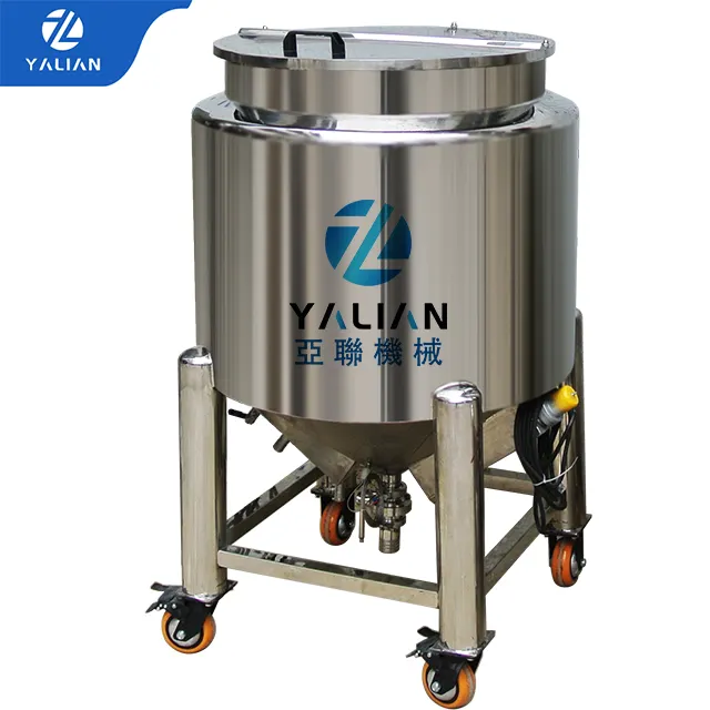 500 zincato fermentazione della birra Dip Carbon 200 miele 1000 litri prezzo miscelazione serbatoio in acciaio inossidabile per acqua di stoccaggio in vendita