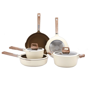 High Quality Customized Aluminum Die Casting Cookware <strong>Set</strong> Non Stick Cookware 10 Piece <strong>Set</strong> - Product Image 6