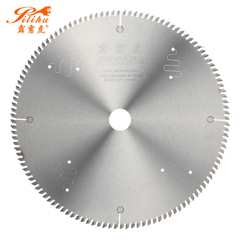 Cortadores de disco de hojas de sierra de 10 pulgadas 120t para aluminio